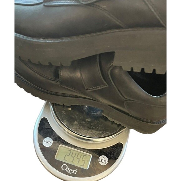 UNIF Women's 90s Black Class Shoe Buckle Platform Shoes Size 9 Y2K Grunge - Picture 16 of 16